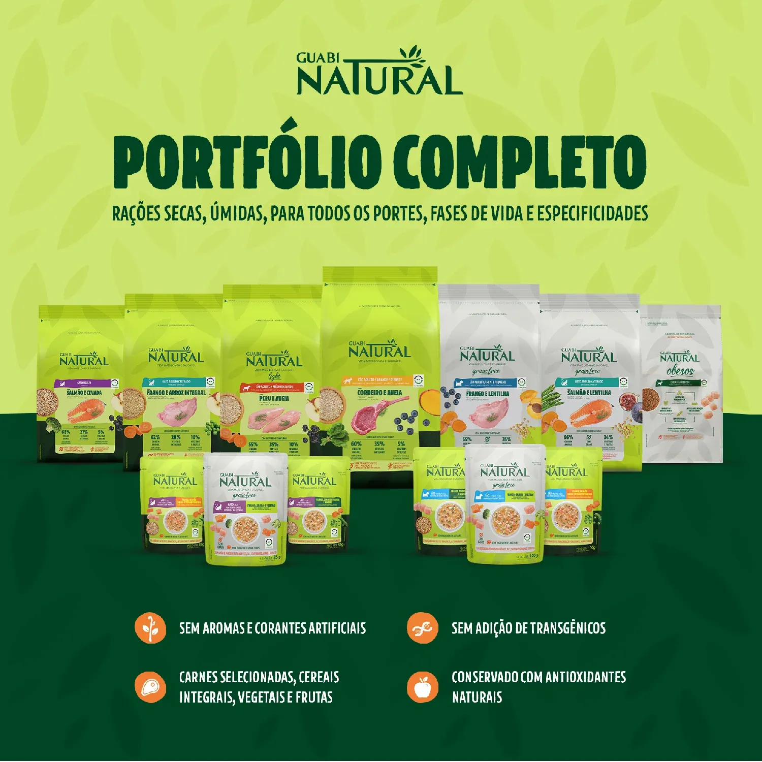 Racao Guabi Natural Caes Senior Racas Mini e Pequeno Frango e Arroz Integral 5